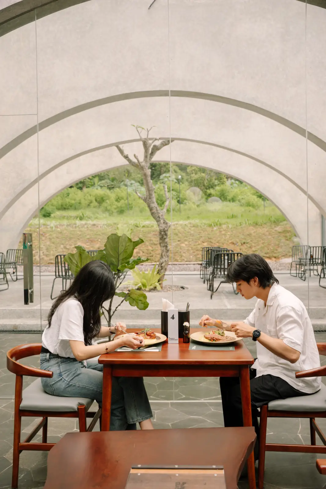 Dining Experience at Aruna Glasshouse